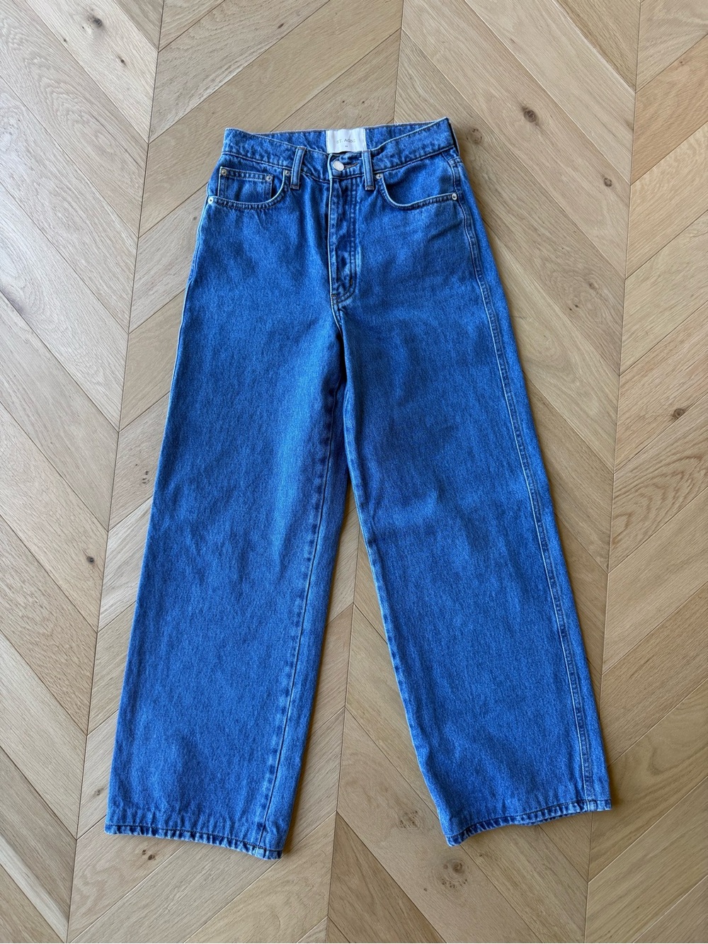 St. Agni High Rise Wide Leg Jeans Size 26